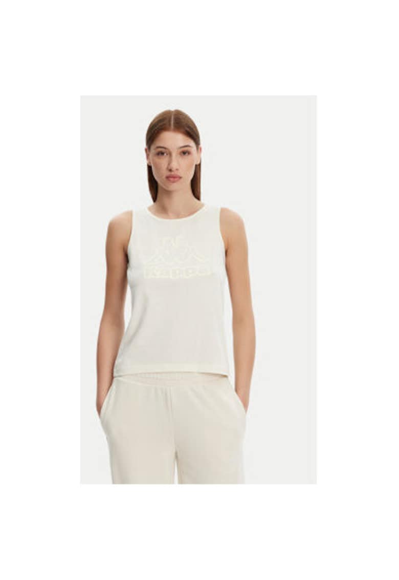 Top dama 382129W - Bumbac/Poliester - Ecru - Ecru