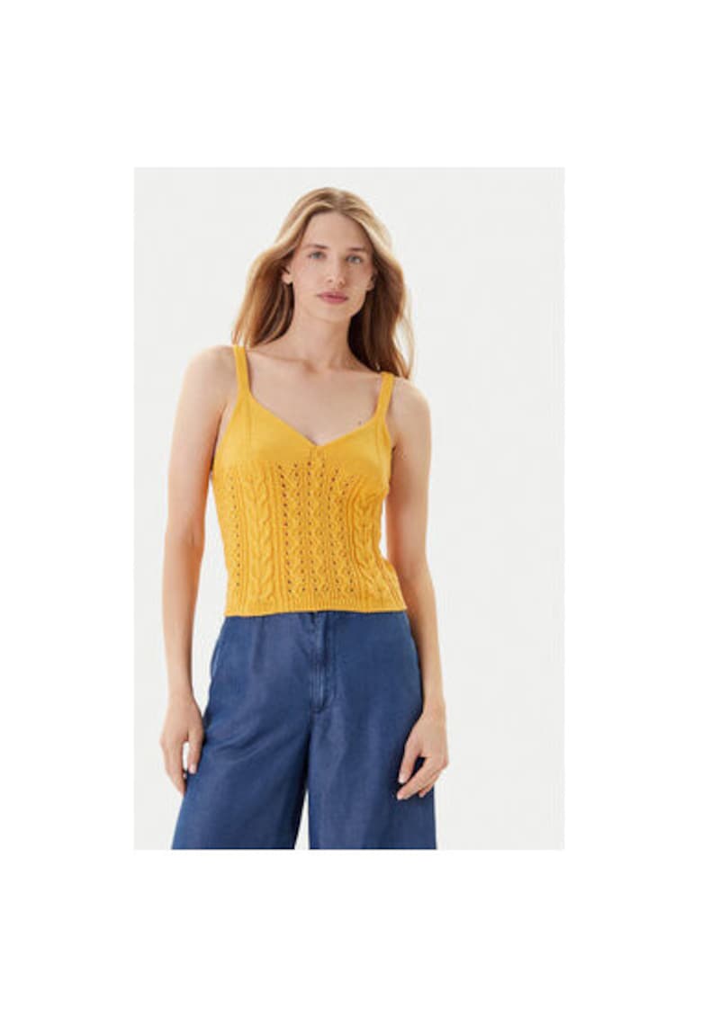 Top dama 101TDH01B7 - Galben