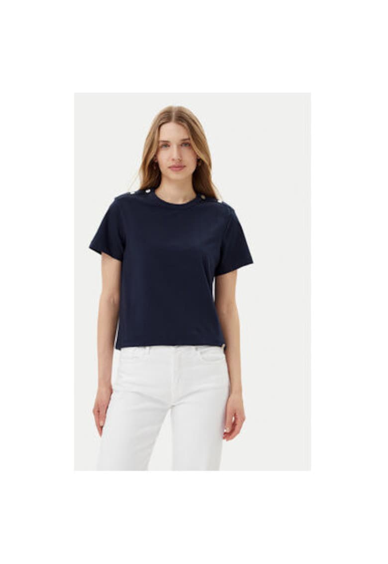 Tricou dama  10019329 30046206 - Bumbac/Elastan - Bleumarin