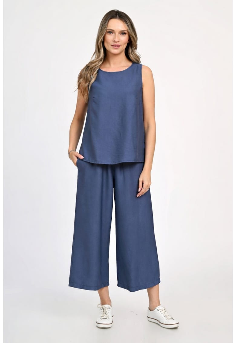 Compleu Dama - Garden Flowers V337 - Bleumarin