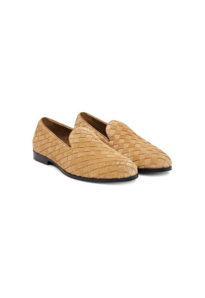 Pantofi barbati 13963669 - Piele naturala - Maro