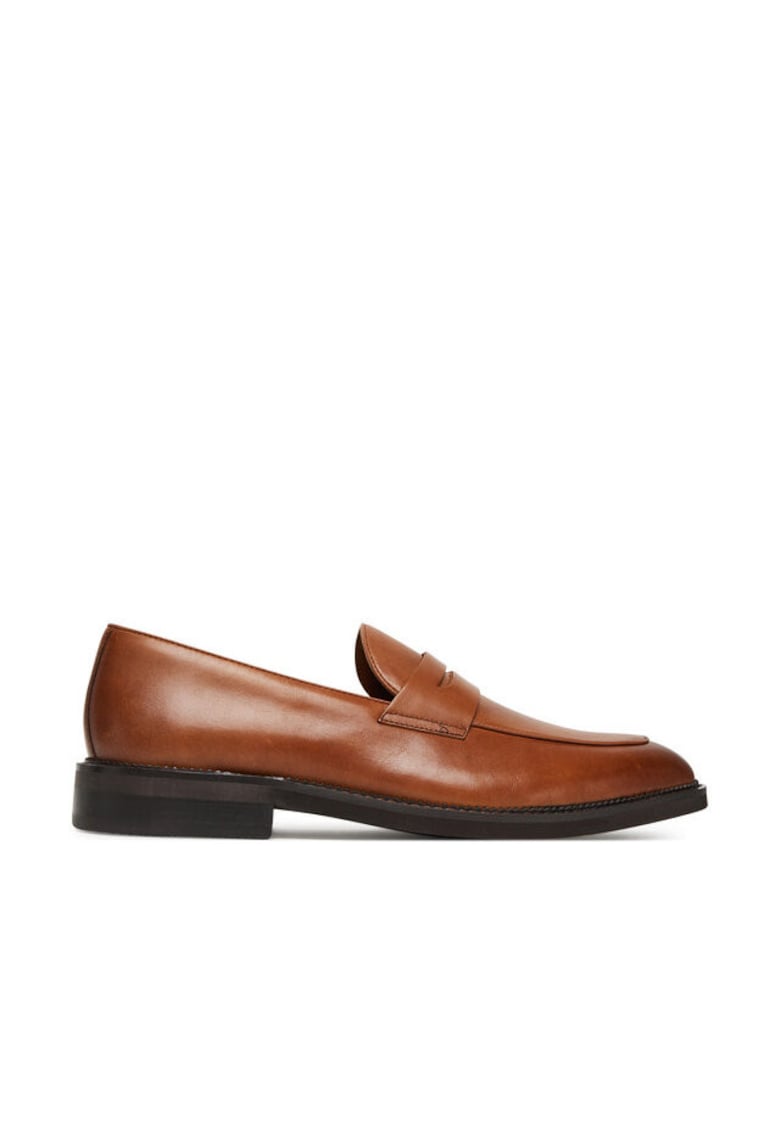 Pantofi barbati 13963032 - Piele naturala - Maro