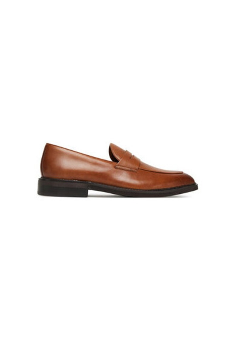 Pantofi barbati 13963032 - Piele naturala - Maro