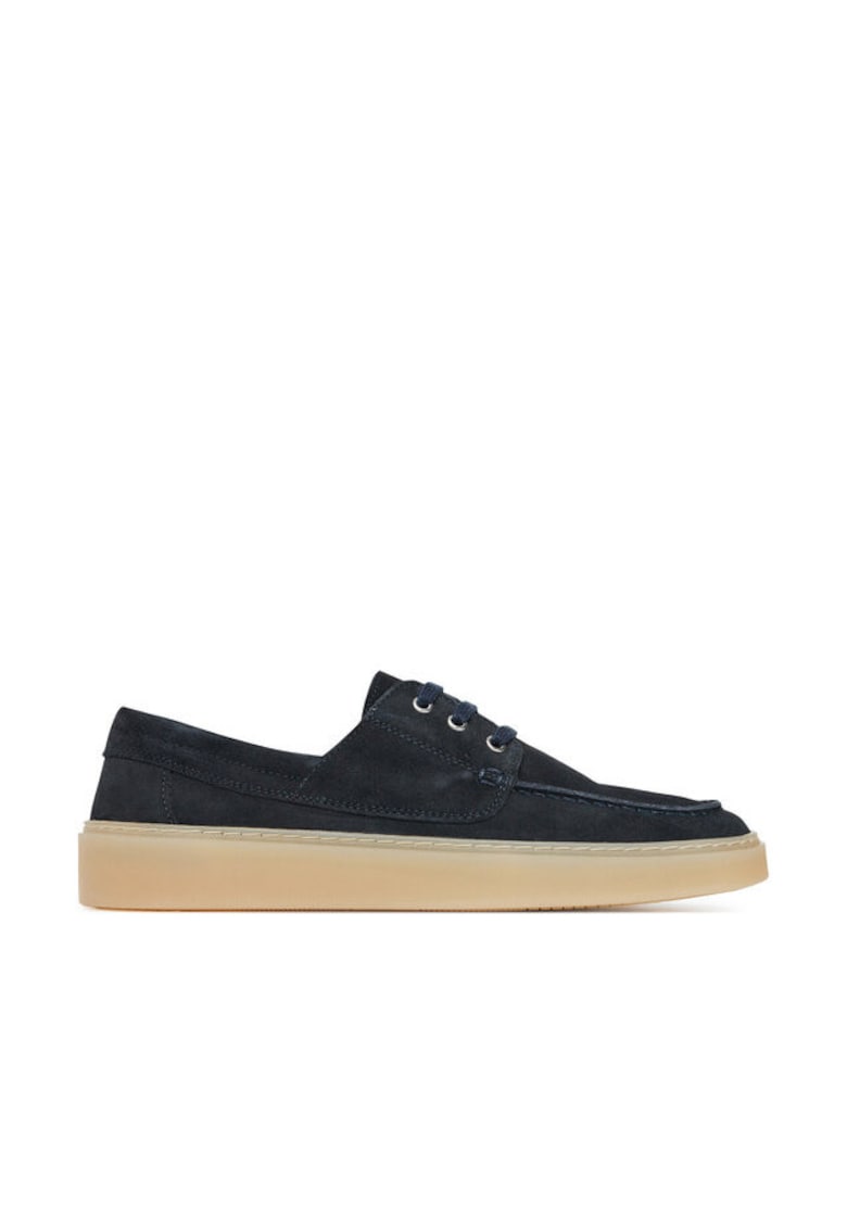 Pantofi barbati 14014397 - Piele naturala - Bleumarin