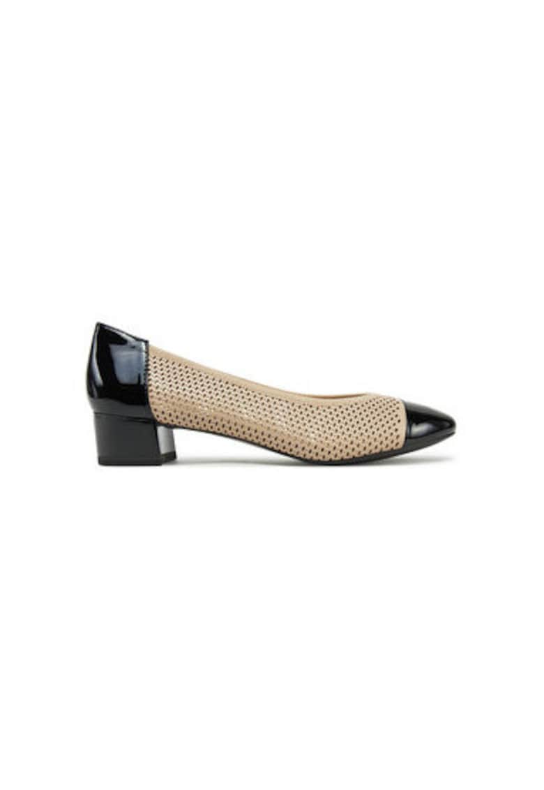 Pantofi dama 304663277 - Piele naturala - Bej - Bej