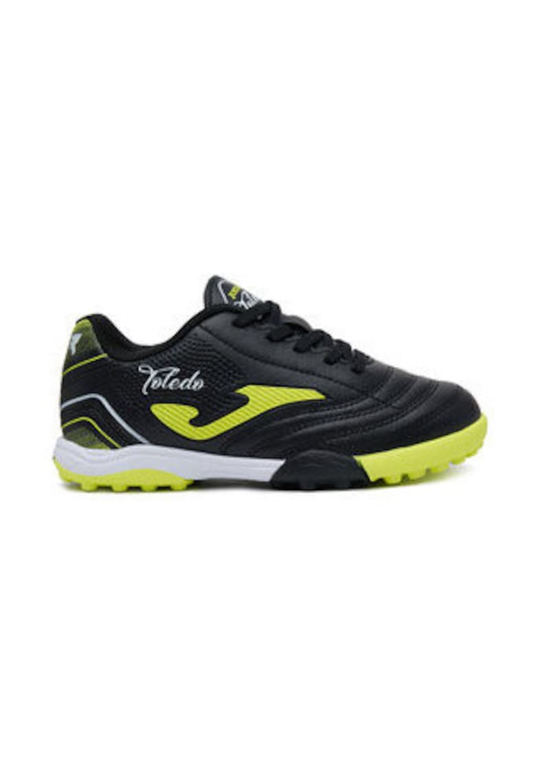 Ghete de fotbal unisex 304911682 - Piele ecologica - Negru - Negru