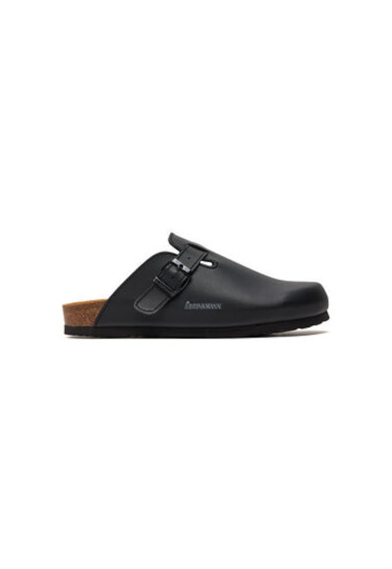 Slapi barbati Dr Brinkmann - 600140 - Piele ecologica - Negru Slapi barbati Dr Brinkmann - 600140 - Piele ecologica - Negru