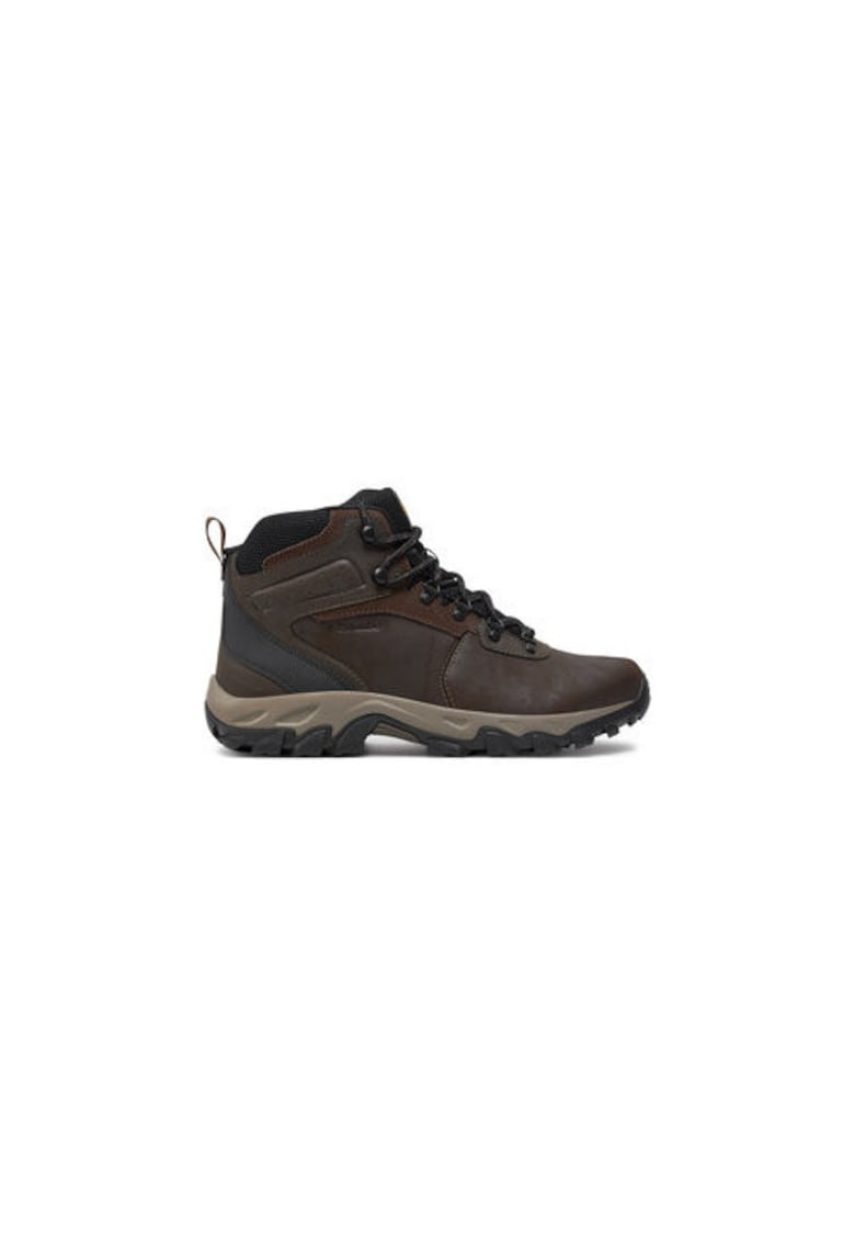 Bocanci trekking barbati 303977726 - Piele naturala - Maro - Maro