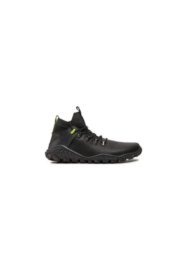Vivobarefoot Bocanci trekking barbati 309082-02 - Piele naturala - Negru - Negru