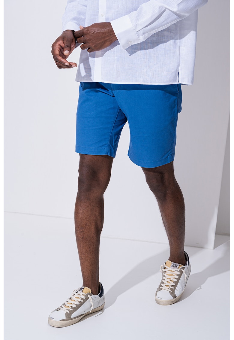 Pantaloni scurti regular fit din amestec de bumbac organic Brooklyn