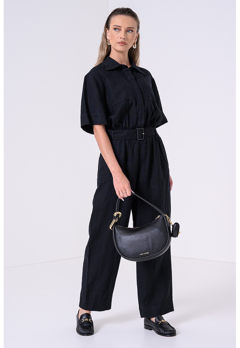 Salopeta lejera din amestec de in si lyocell