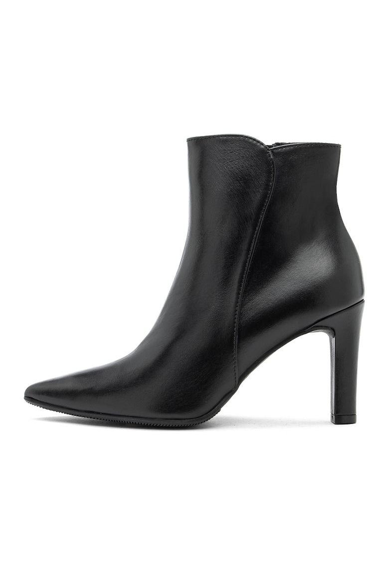 Rylko - Botine de piele intoarsa cu varf ascutit Yolanda
