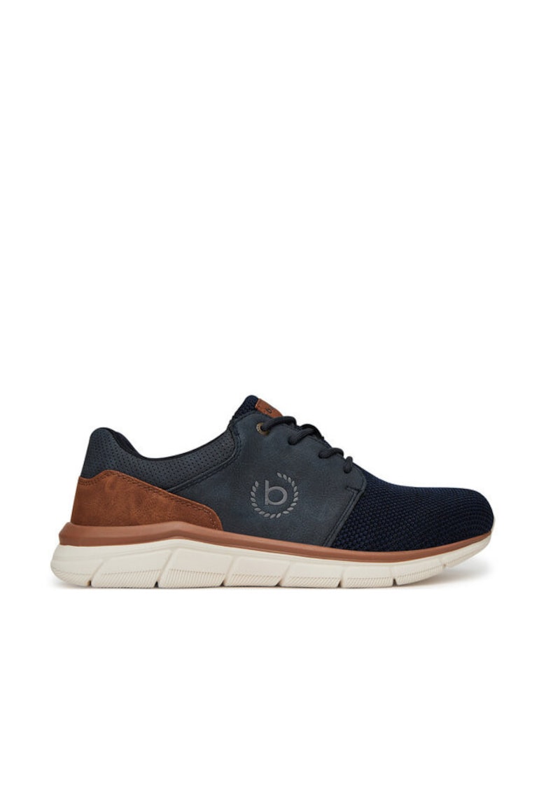 Pantofi barbati 341-AFA01-6900 - Textil - Bleumarin