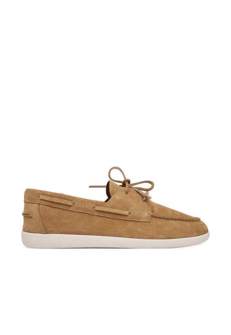 Mocasini barbati 13963684 - Piele naturala - Maro