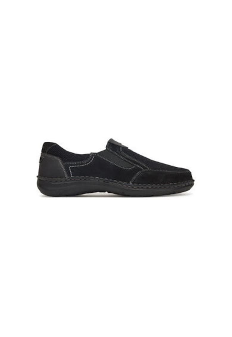 Pantofi barbati 44978 - Piele naturala - Negru