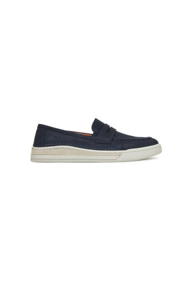 Pantofi barbati 13608 - Piele naturala - Bleumarin