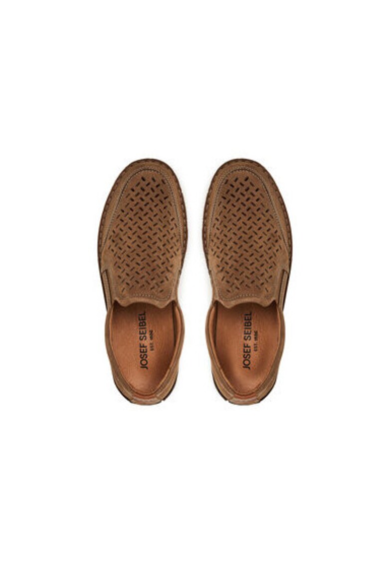 Pantofi barbati 47727 - Piele naturala - Maro