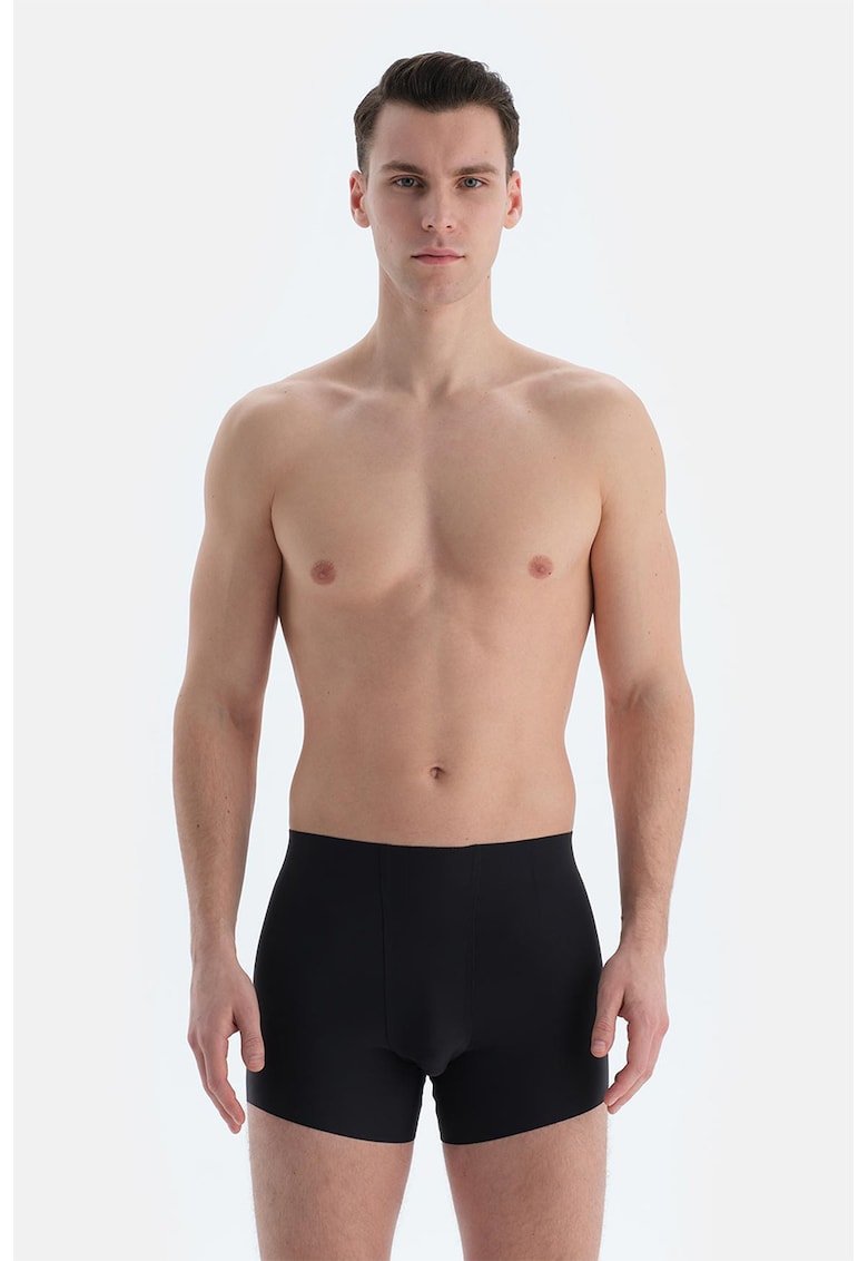 Boxeri cu model uni - Negru