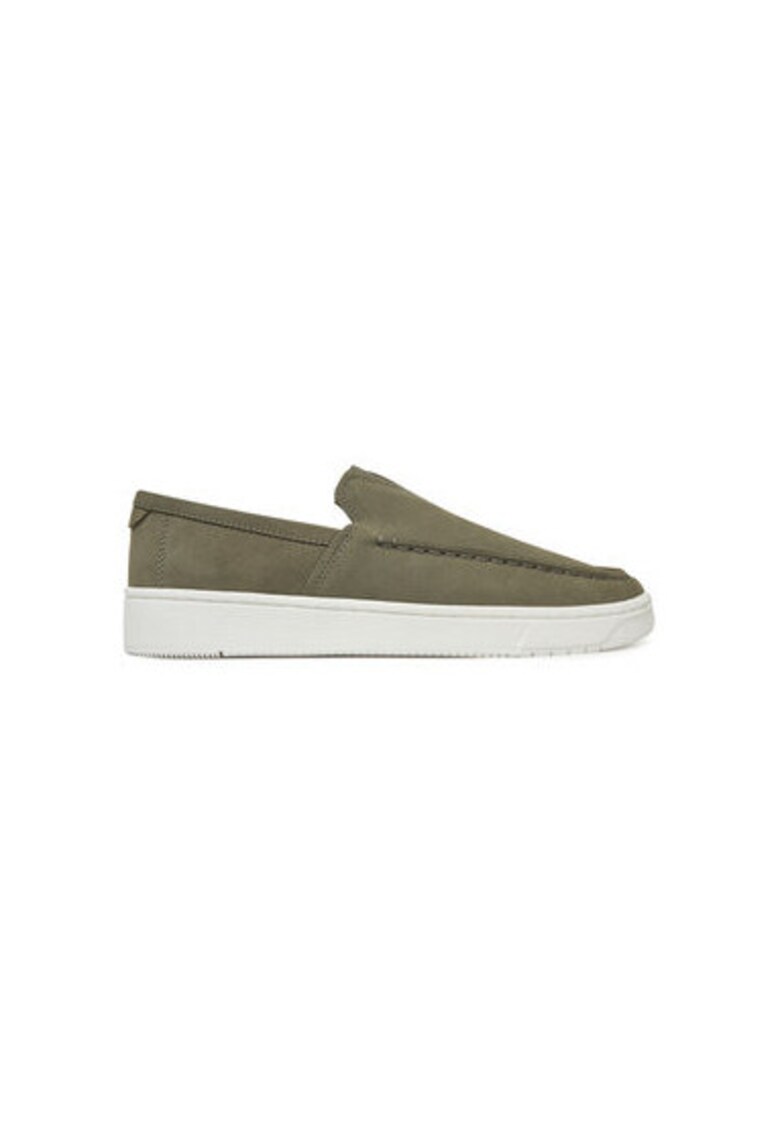 Pantofi barbati 10019565 - Piele naturala - Gri