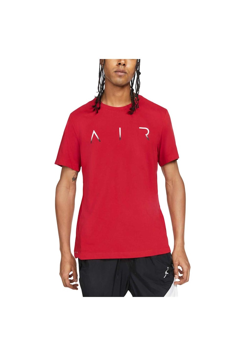 Tricou sport Air - material moale - rosu - bumbac/poliester -