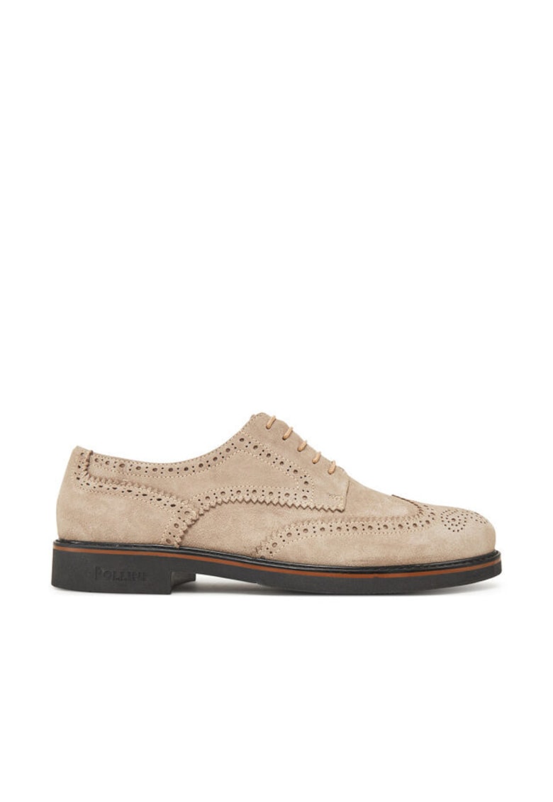 Pollini Pantofi barbati SB10233G0MUB0104 - Piele naturala - Bej