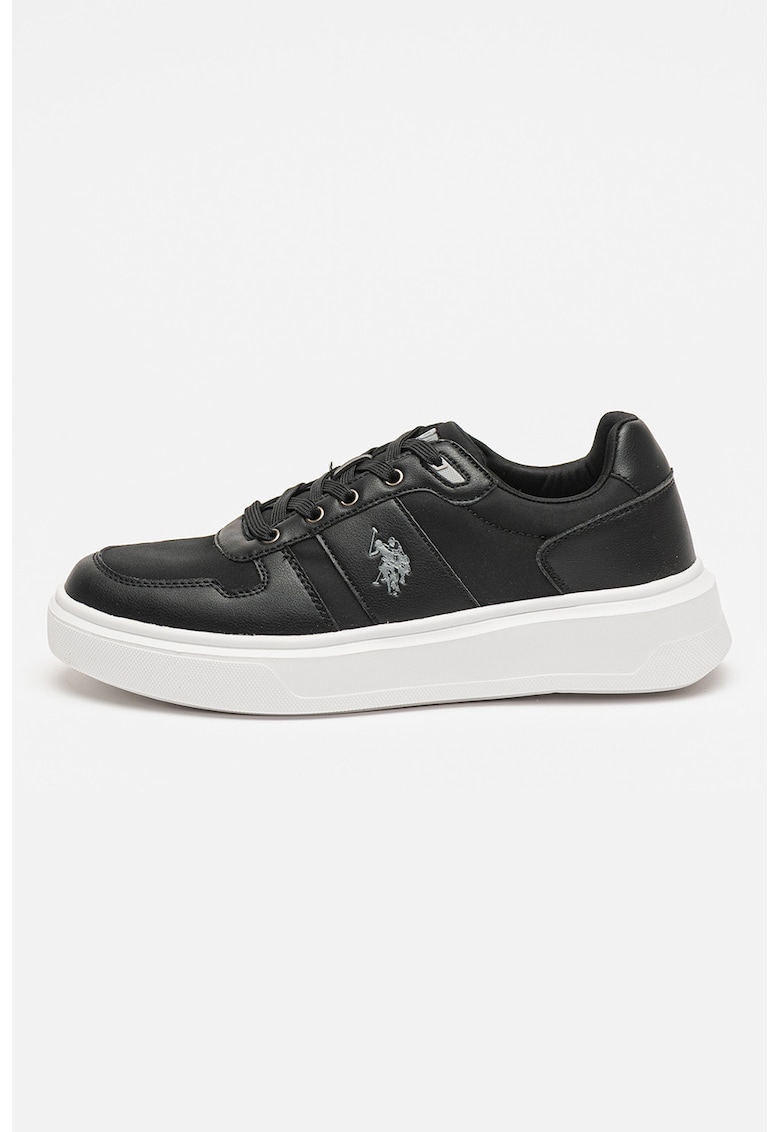 Pantofi sport din piele ecologica Tiago - Negru