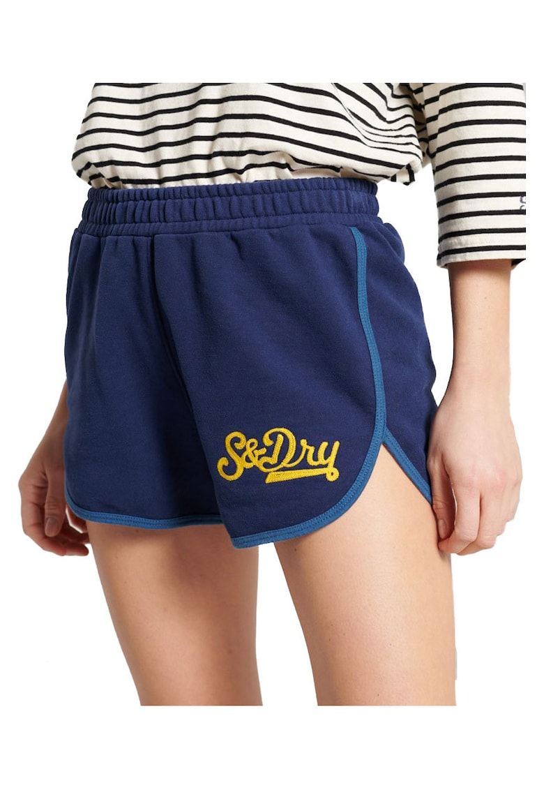 Pantaloni scurti dama Superdry - albastru -
