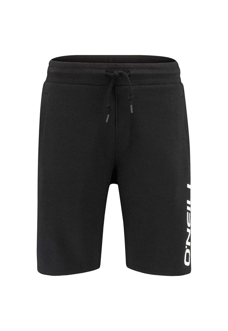 Pantaloni sport barbati scurti - bumbac si poliester reciclat - cu buzunare laterale -