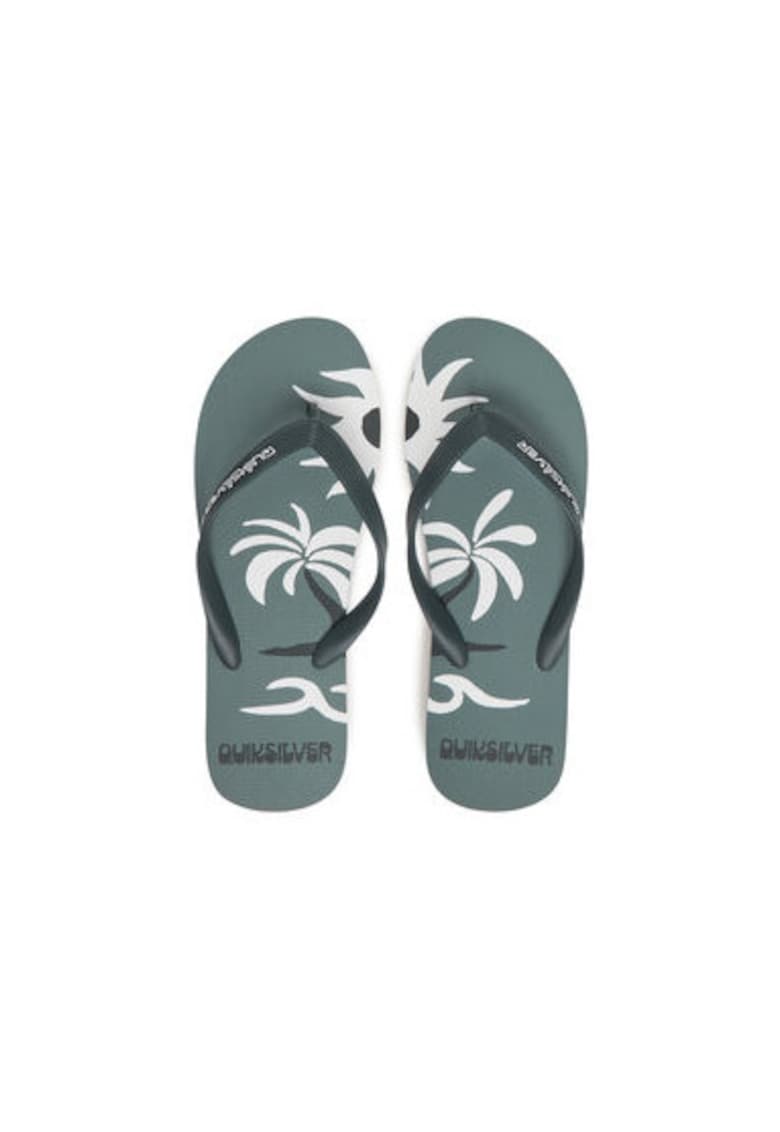 Papuci flip-flop barbati AQYL101427-LTG - Sintetic - Verde - Verde