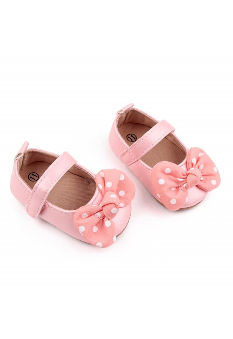 Pantofi Model AL 15503 cu fundita - Piele ecologica - Roz - Roz