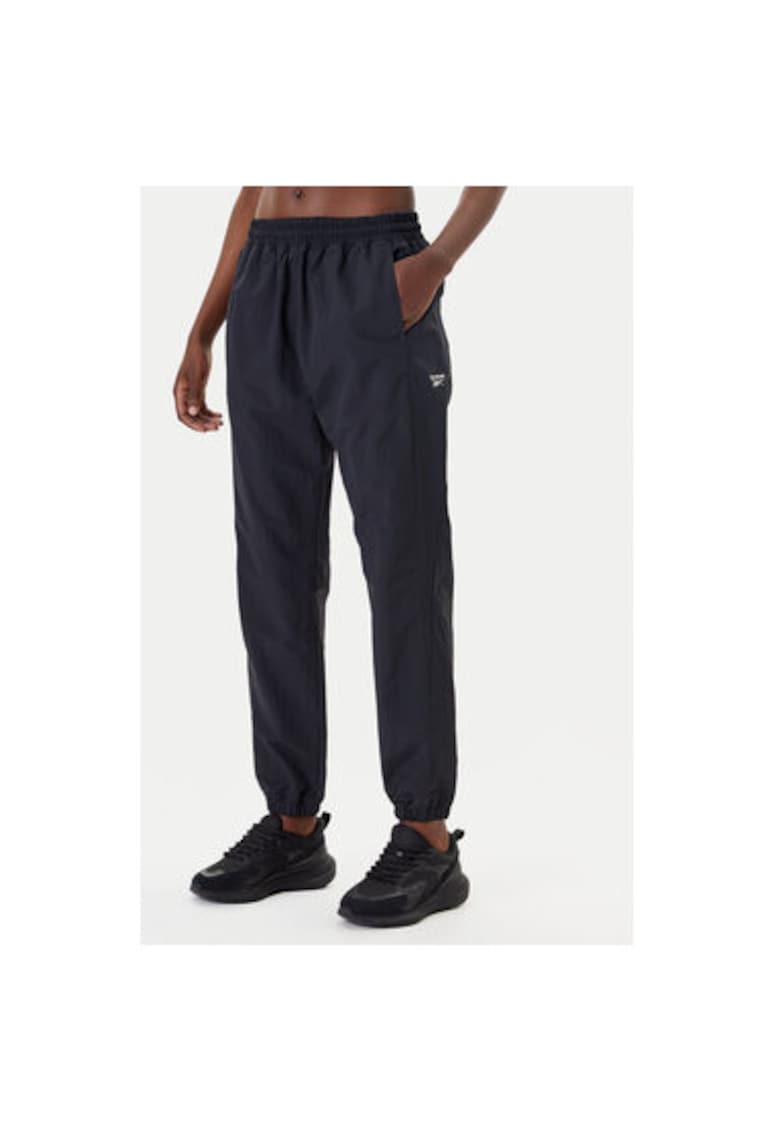 Pantaloni de trening dama 127457 - Sintetic - Negru - Negru