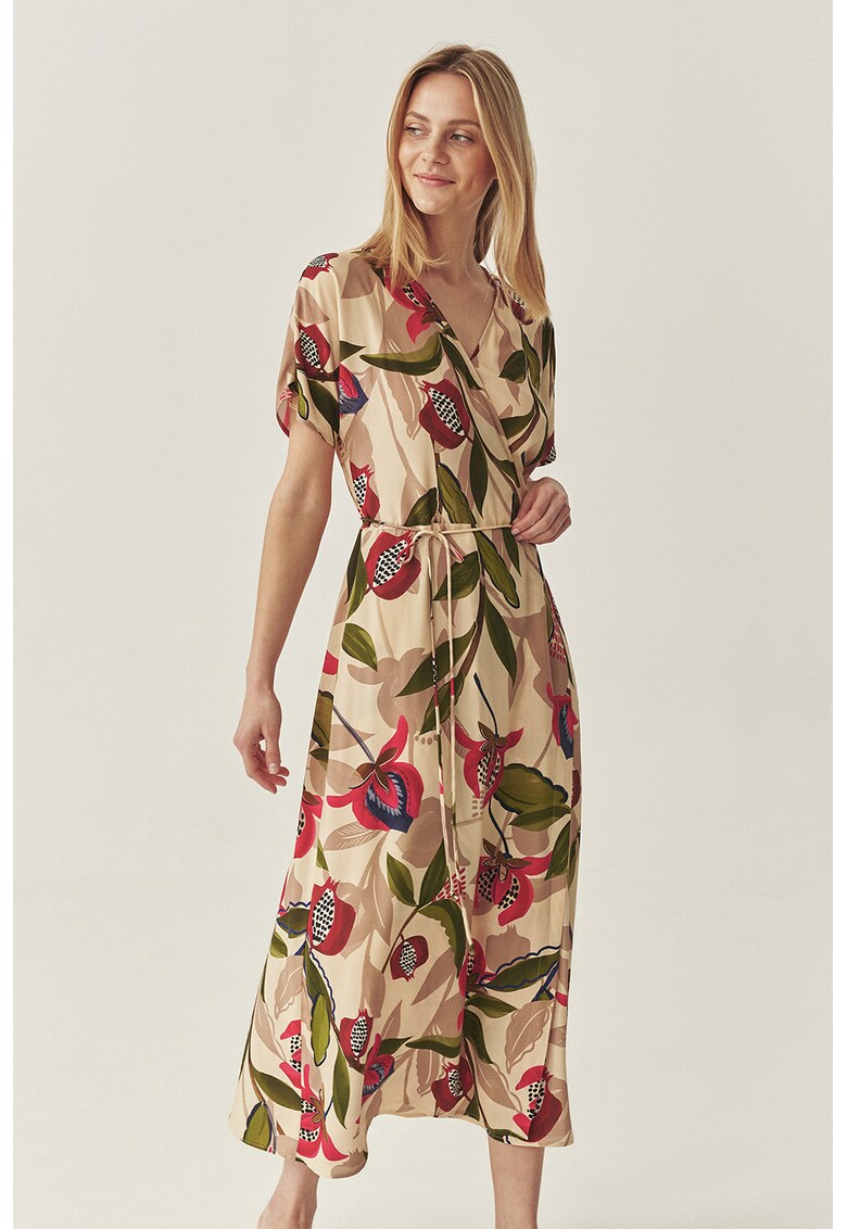 Rochie petrecuta cu imprimeu