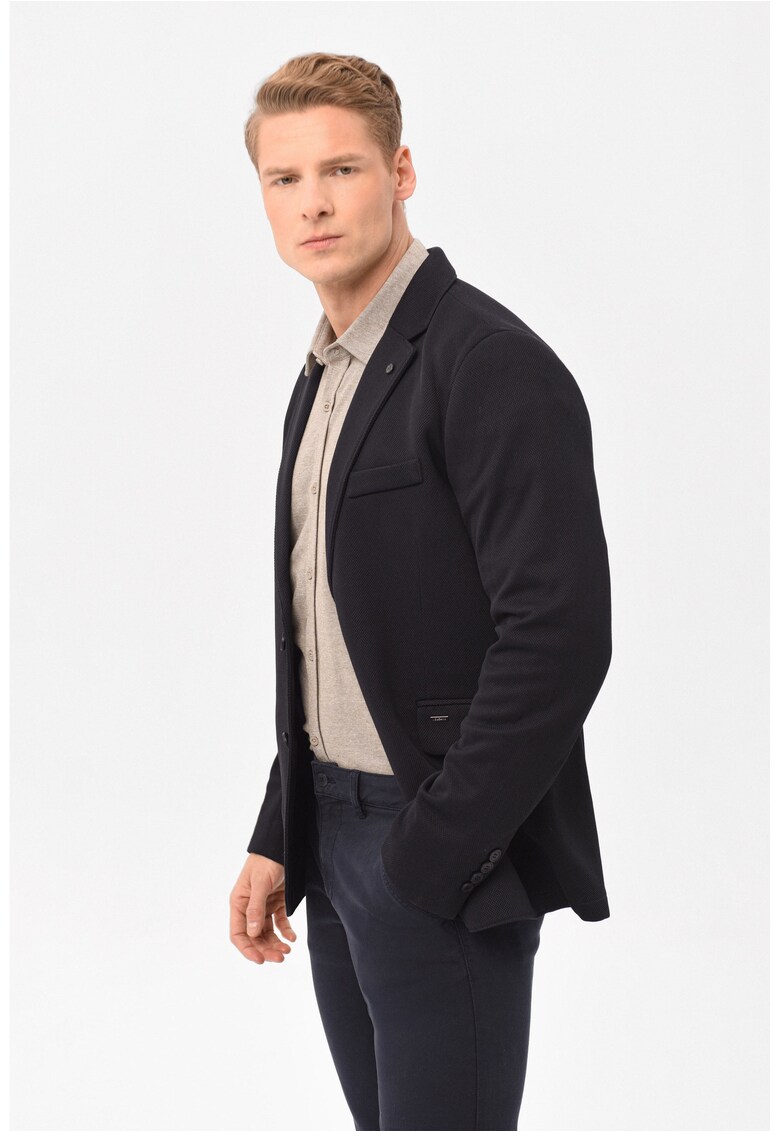 Sacou pentru barbati JB-Bond - Regular Fit - Casual - Albastru marin