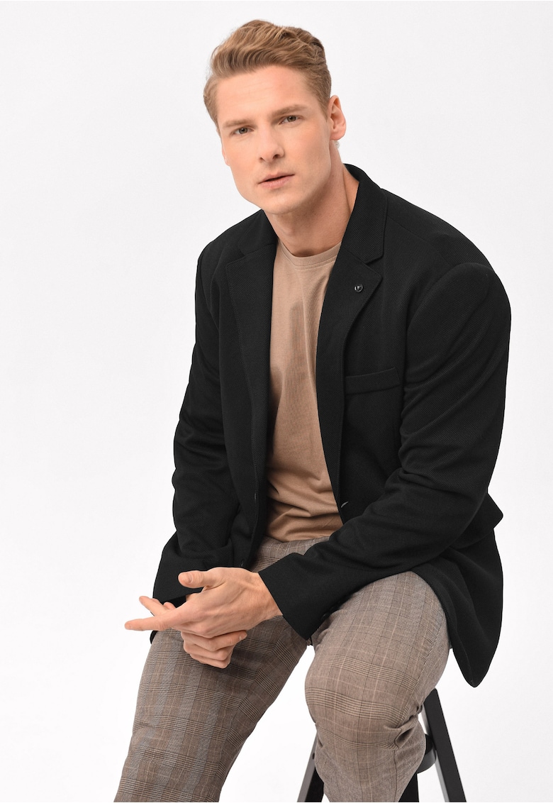 Sacou pentru barbati JB-Bond - Regular Fit - Casual - Negru