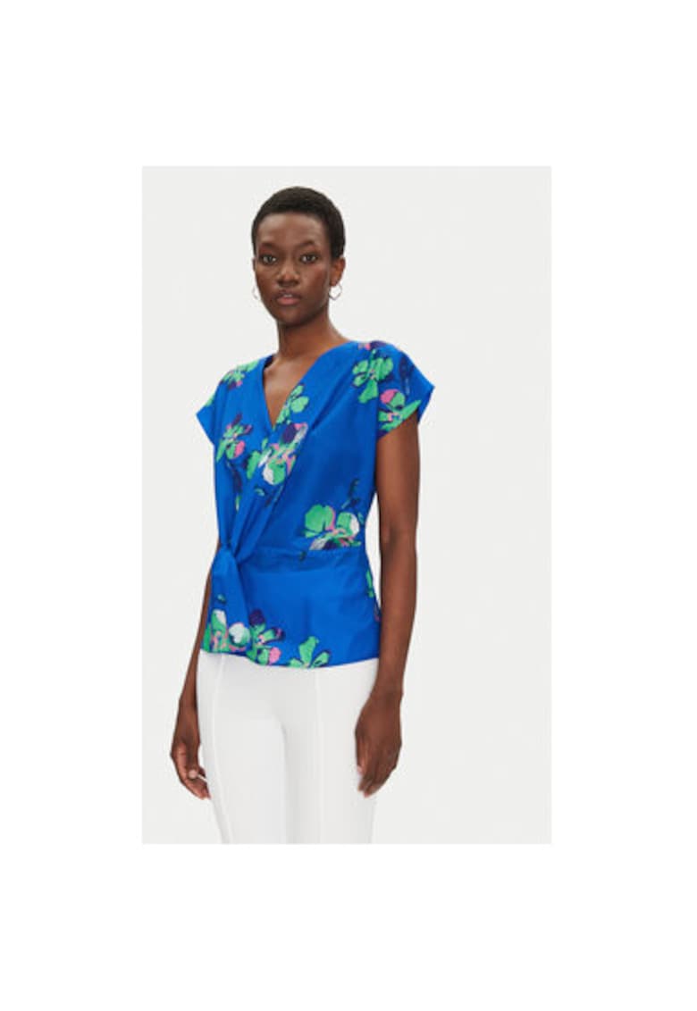 Bluza dama 251-OUZO.F - Poliester - Albastru - Albastru
