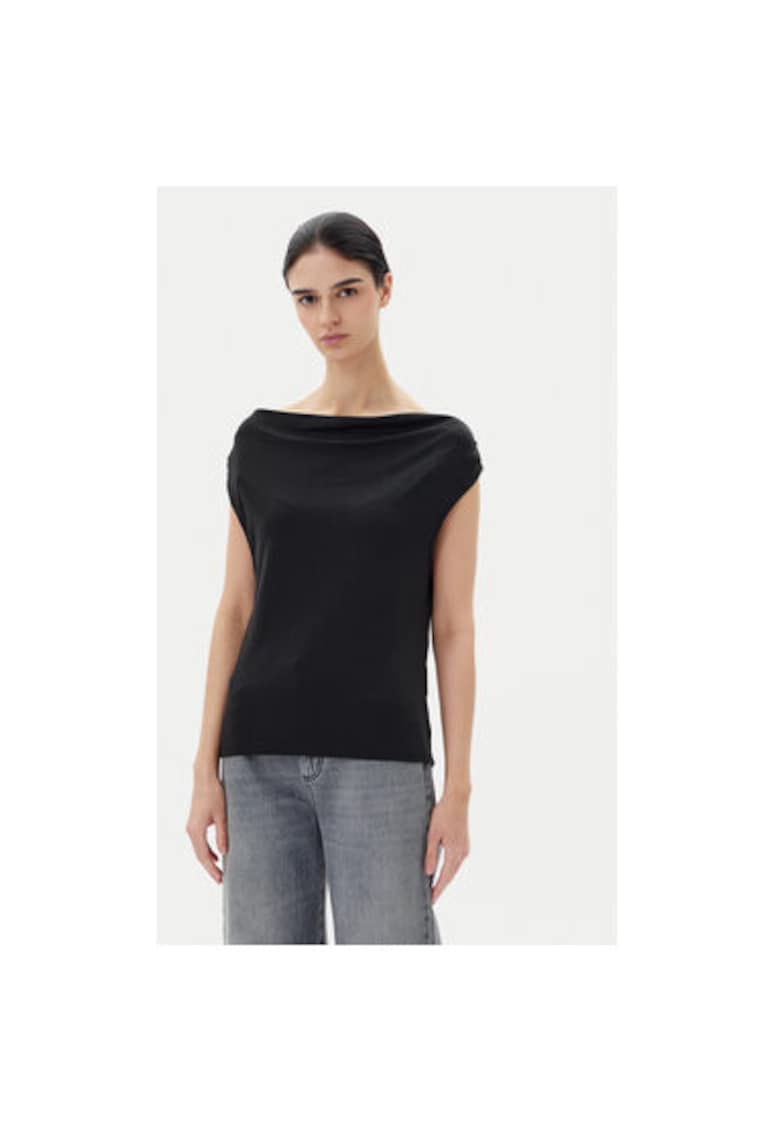 Bluza dama 15351679 - Viscoza/Poliester - Negru