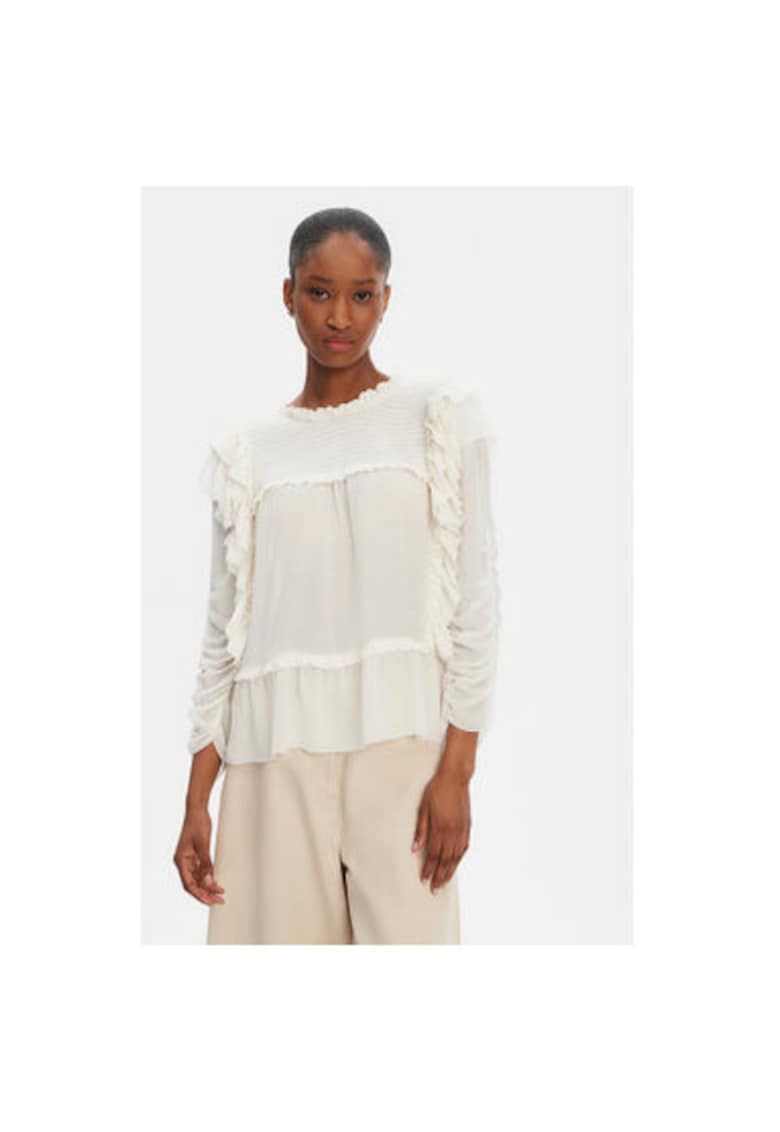 Bluza dama 252100225231 - Viscoza - Bej - Bej