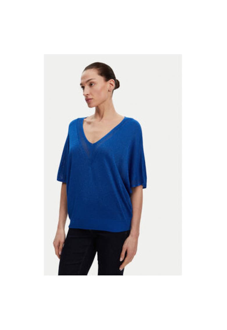 Bluza dama 241-MCHRIS - Viscoza/Poliester - Albastru Bluza dama 241-MCHRIS - Viscoza/Poliester - Albastru