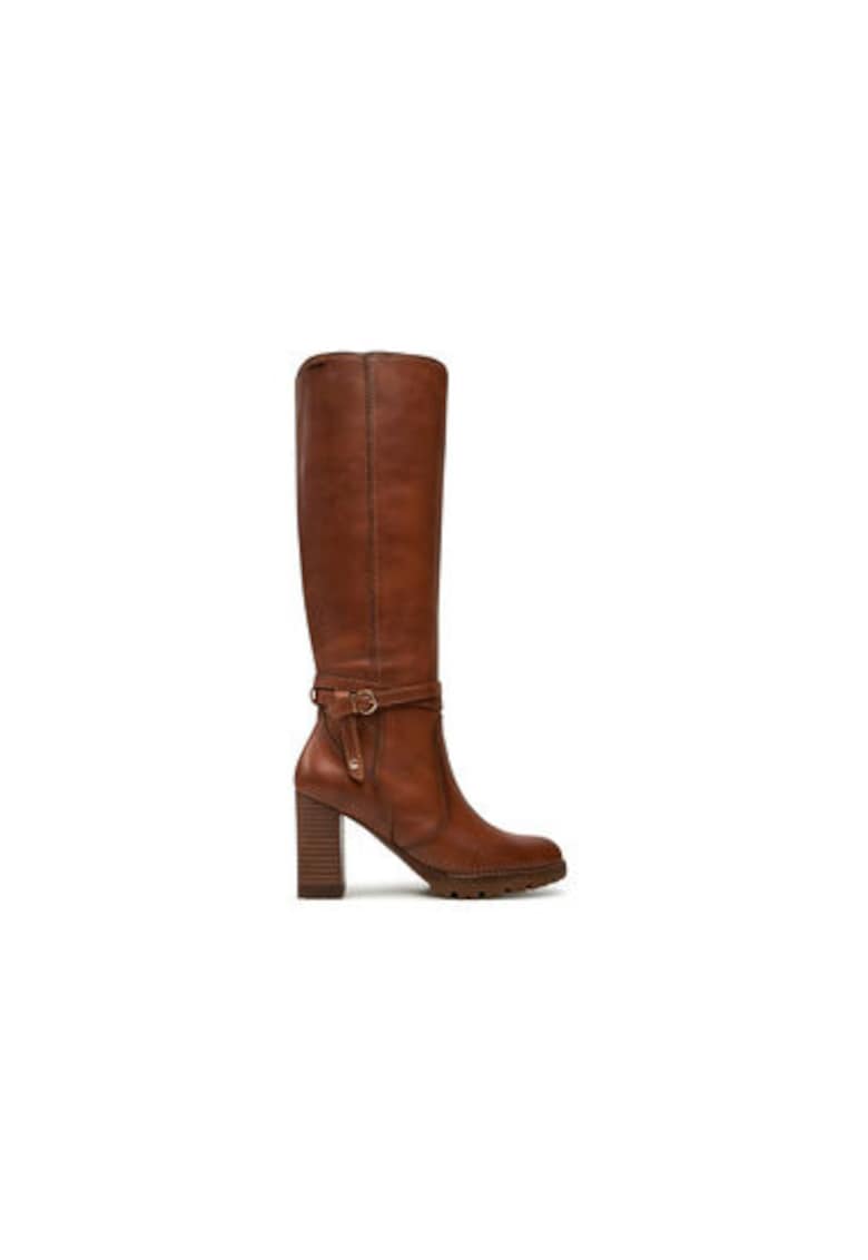 Cizme dama W7M-9584 - Piele naturala - 35 EU - Maro