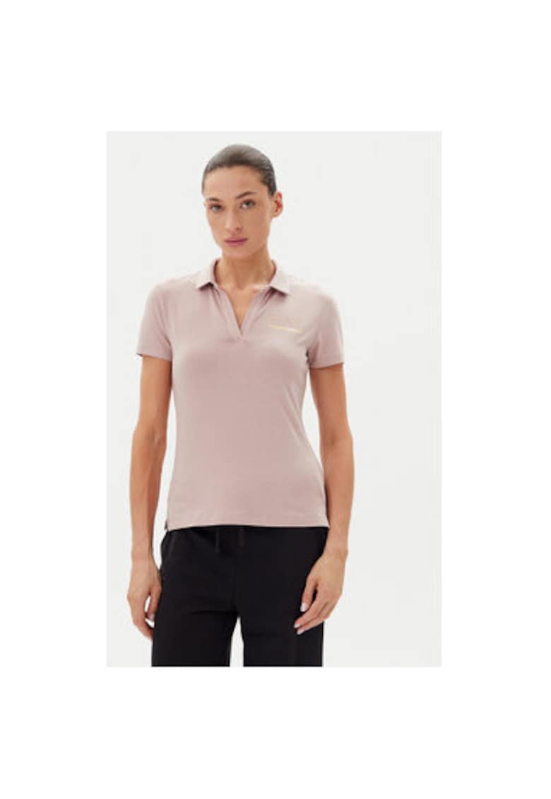 Tricou Polo dama  Emporio Armani - 7W000266 AF12500 - Bumbac/Modal - Roz