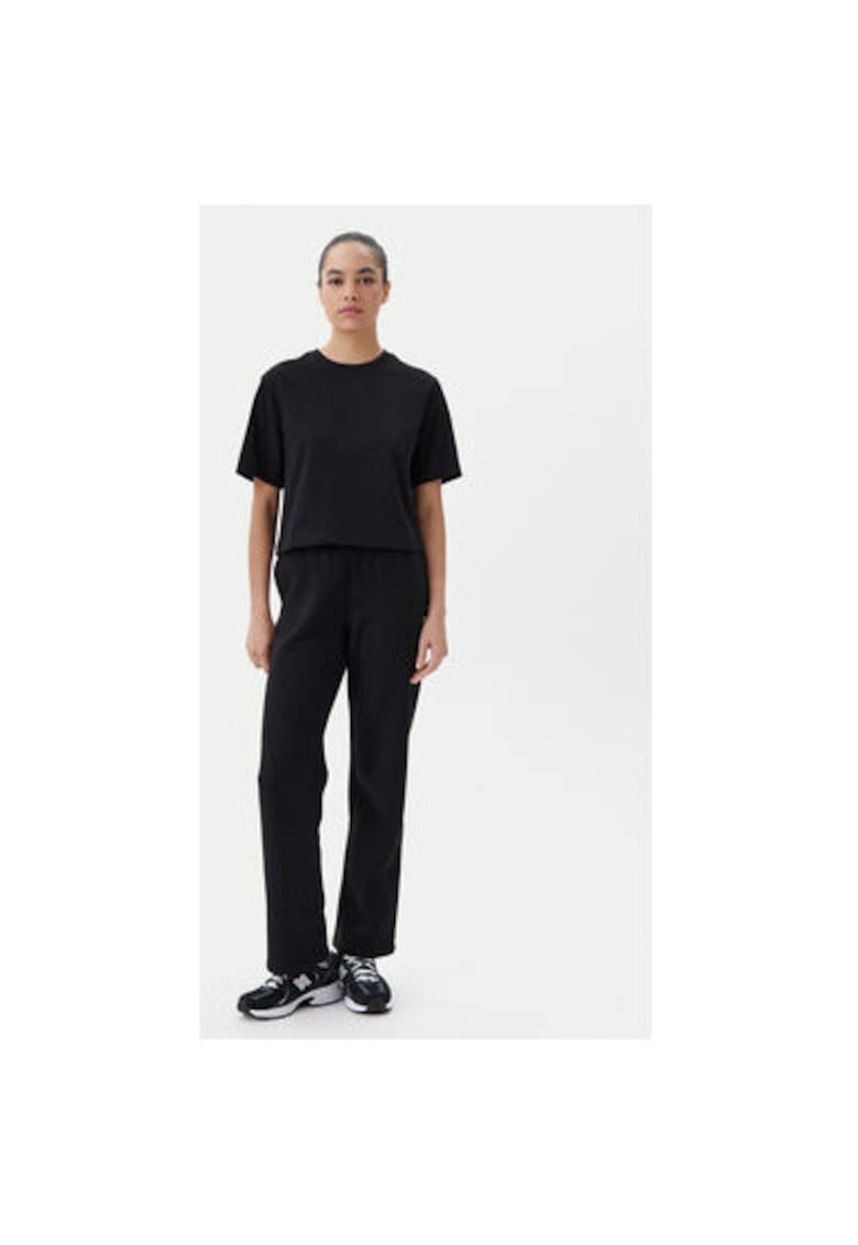 Tricou dama 117874 - Bumbac - Negru - Negru