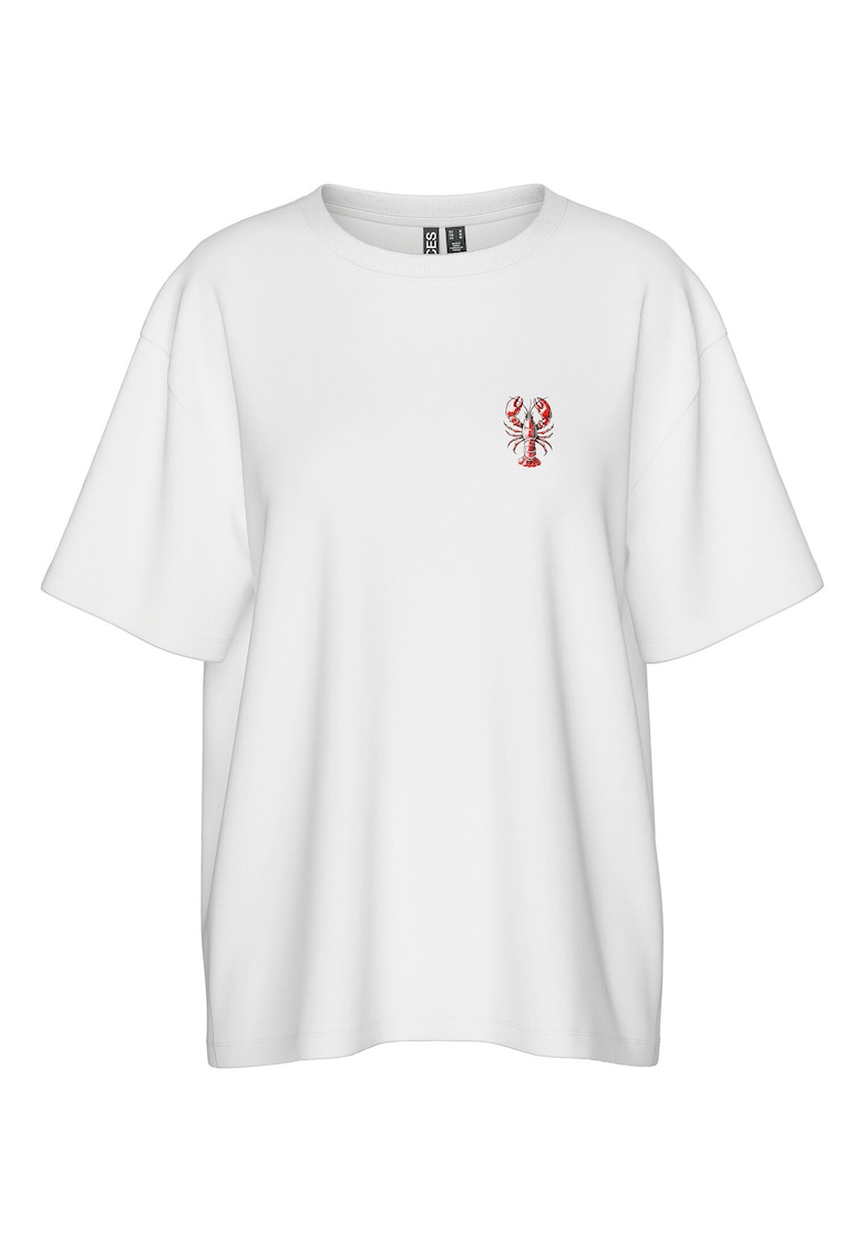 Tricou dama 17160811 - Bumbac organic - Alb - Alb