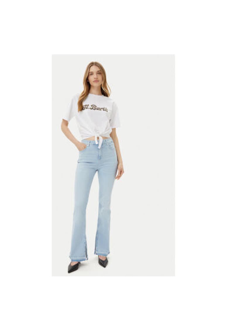 Tricou dama GPP25190TS - Bumbac - Alb - Alb