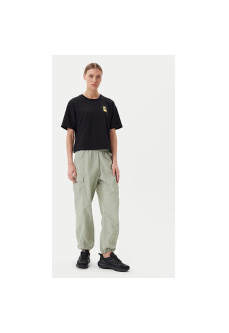 Tricou dama FAW1044 - Viscoza/Poliester - Negru - Negru