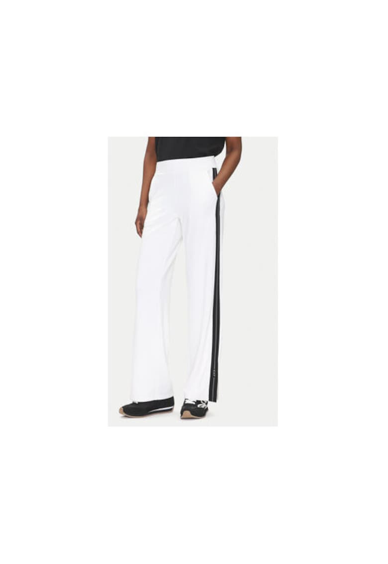 Pantaloni de trening dama Emporio Armani - 7W000174 AF12643 - Modal/Poliester - Alb