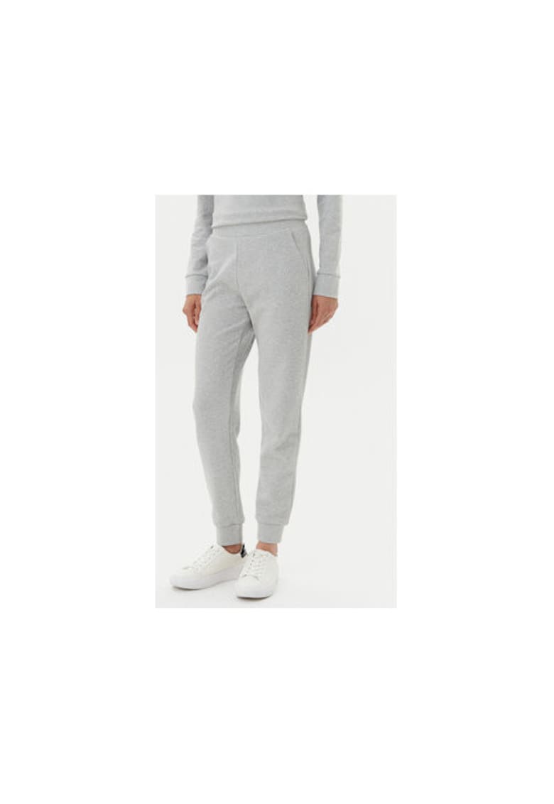 Pantaloni de trening dama Emporio Armani - 7W000096 AF12473 - Bumbac/Poliester - Gri