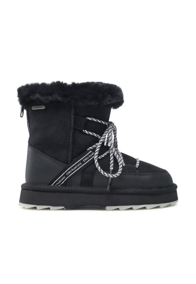 Ghete dama 208550871 - Piele naturala - 42 EU - Negru