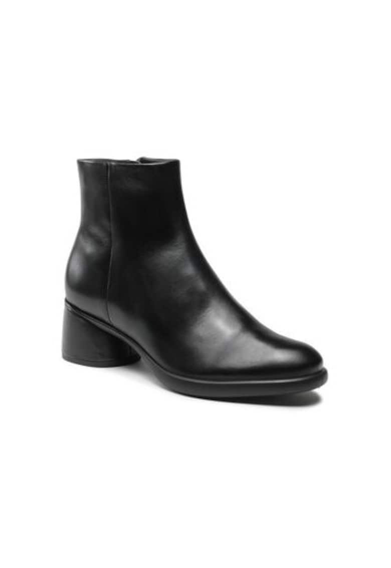 Ghete dama 303178499 - Piele naturala - Negru - Negru
