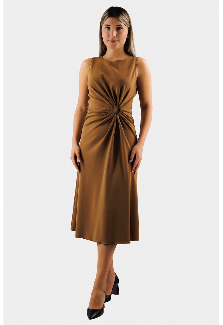 Rochie cu detaliu inel - fara maneci