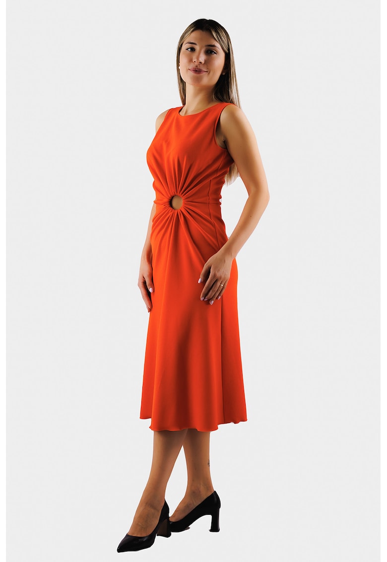 Rochie cu detaliu inel - fara maneci